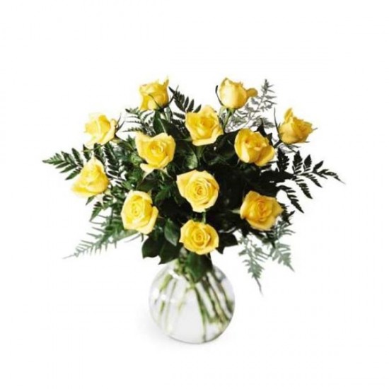 Brighten the Day Rose Bouquet